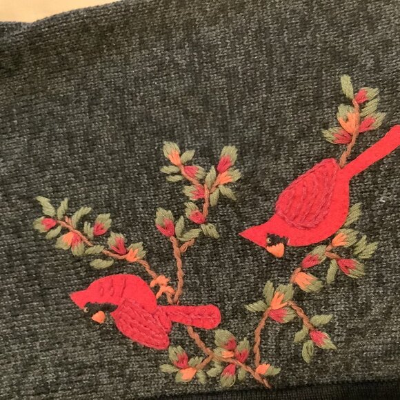 Timberlea Cardinal Charcoal Gray Cardigan Sweater  XL Full Zip Women’s - Picture 7 of 12